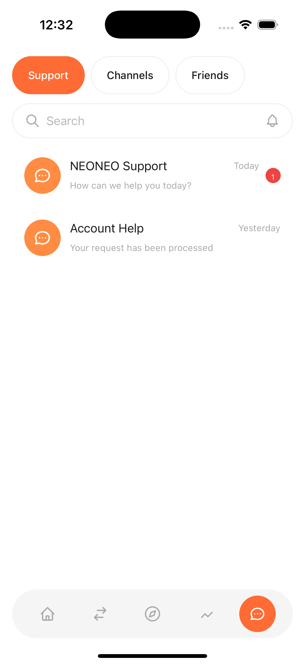 NEONEO Bank App - Support